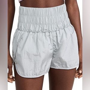 Grey Free People Way Home Shorts
